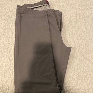 UNTUCKIT Mens Chinos Casual Pants 34/30 Grey